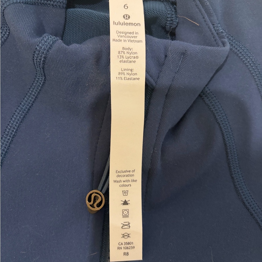 Lululemon Athletica Navy Utility Jacket - Picture 2 of 2